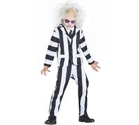 Costume da Beetlejuice a Righe per bambino M-(7/9 anni)