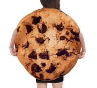 Costume Da Biscotto Per Adulto | Completo Unisex In Cotone A Tema Alimentare Con Design Leggero E Confortevole Per Un Facile Utilizzo | Divertente Novità Cosplay Prop Per Halloween, Carnevale, Complea