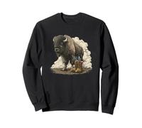 Costume da Bisonte USA per Militari e campi di Battaglia Felpa