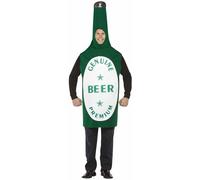 Costume Da Bottiglia Di Birra Leggero Per Adulti Standard