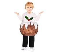 Costume da budino natalizio per bambini (2-3 anni)