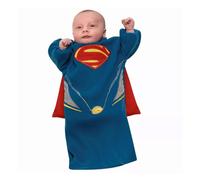 Costume Da Bunting Di Superman Uomo D'Acciaio Per Neonati 0-9