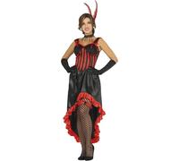 Costume da Cabaret a Righe per Donna M