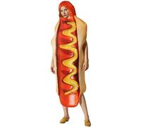 Costume da cagnolino caldo per adulti - Divertente costume cosplay di Halloween | Costume unisex per Halloween, feste a tema, Natale, Capodanno ed eventi di laurea: costume