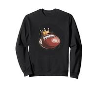 Costume da calcio con corona, per adulti e bambini Felpa