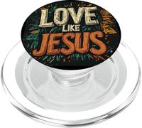 Costume da cammino nella fede e nell'amore come Gesù per uomo e donna PopSockets PopGrip per MagSafe
