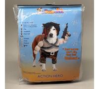 Costume Da Cane Eroe D'Azioni IMPAWSTERS California Taglia-L PET20156
