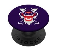 Costume da capodanno cinese del drago 2024 PopSockets PopGrip Adesivo