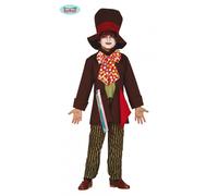 Costume da Cappellaio Matto per Bambino per Feste in Maschera