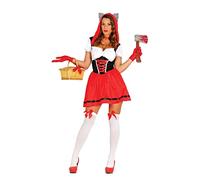 Costume da Cappuccetto Rosso Orecchie per Donna S