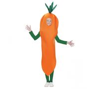 Costume da Carota per spettacoli, Bambina 8/10 anni