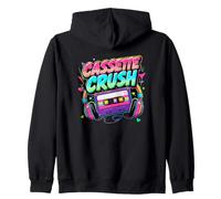 Costume da Casette Crush Anni '80 Felpa con Cappuccio
