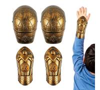 Costume da Cavaliere per Bambini Scudo Medievale Vintage da Soldato Romano