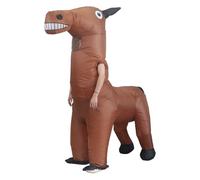Costume da Cavallo Gonfiabile Divertente Unisex Vestito Gonfiabile Per Il | Costumi da Cavallo Divertenti per Adulti e Adolescenti Uomini Donne Famiglia Ragazzi Ragazze