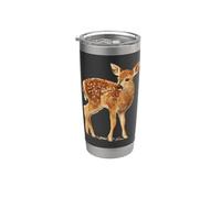 Costume da cervo per giovani amanti degli animali della foresta Bicchiere termico in acciaio inox doppia parete