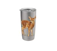 Costume da cervo per giovani amanti degli animali della foresta Bicchiere termico in acciaio inox doppia parete