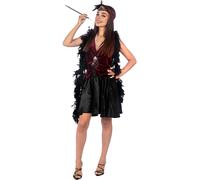 Costume da Charleston in velluto per Donna Funidelia