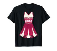 Costume da Cheerleader Cheerleading Halloween Cheer Team Maglietta