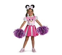 Costume da cheerleader Disney Minnie Mouse per bambine