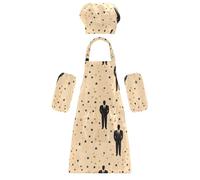 Costume da chef per bambini, comodo grembiule per la festa del papà, con tasche, regalo per bambini dai 3 ai 12 anni, Festa del papà, M
