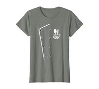 Costume da chef Tshirt, maglietta da cucina, maglietta da cucina Maglietta