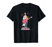 Costume da Chitarra Rock di Emergenza per Gli Amanti dei Doc Maglietta