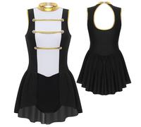 Costume da Circo Donna Carnevale Donna Allenatore Domatrice Leotards Body