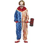 Costume da clown USA Clown Horror Halloween M