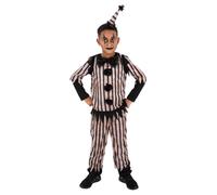 Costume Da Clown Vintage Scuro Spaventoso Per Adulti E Bambini