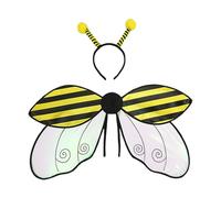Costume da coccinella con - Set per travestimento per adulti e bambini, accessori per cosplay in maschera, con fascia per capelli, accessorio per abiti a tema, abbigliamento per feste festive