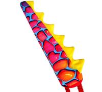 Costume da coda di dinosauro per bambino Halloween Dress Up Tail Bambini Dinosaur Tail Costume per ragazzo ragazza compleanno Cosplay Party