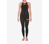 Costume da competizione Arena Powerskin R-Evo+ Open Water Full Body Closed nero giallo donna - 30