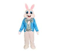 Costume da coniglio di Pasqua, mascotte da coniglio, bel costume ideale per feste, cosplay
