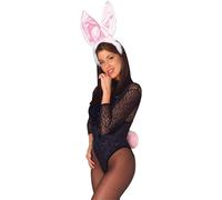 Costume Da Coniglio Rosa E Bianco Taglia Unica