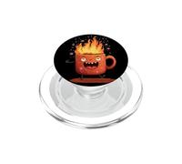 Costume da coppa invernale che brucia e risate, per fiamme e bevande PopSockets PopGrip per MagSafe