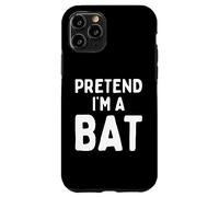 Costume da cosplay divertente per Halloween Pretend I'm A Bat Custodia per iPhone 11 Pro