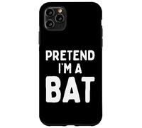 Costume da cosplay divertente per Halloween Pretend I'm A Bat Custodia per iPhone 11 Pro Max