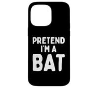 Costume da cosplay divertente per Halloween Pretend I'm A Bat Custodia per iPhone 14 Pro Max