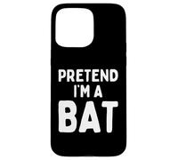 Costume da cosplay divertente per Halloween Pretend I'm A Bat Custodia per iPhone 15 Pro Max