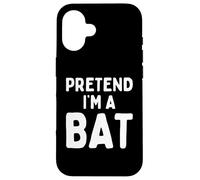 Costume da cosplay divertente per Halloween Pretend I'm A Bat Custodia per iPhone 16
