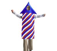 Costume da cosplay, divertente travestimento per Natale, mascherata,