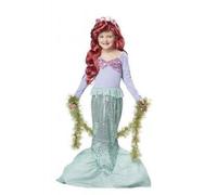 Costume Da Cosplay Per Bambina Ariel La Sirenetta Disney 00246