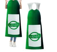 Costume da cosplay: vestiti divertenti in salsa verde, costume da gioco di ruolo, per le donne della fase di carnevale degli uomini. affascinare il pubblico con il suo peculiare fascino e diventare un