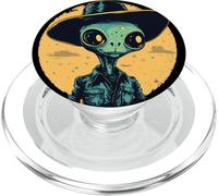 Costume da cowboy alieno per un'avventura cosmica e un look spaziale PopSockets PopGrip per MagSafe