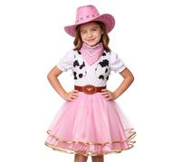 Costume Da Cowgirl Per Bambine Tutù Da Di Ruolo Con Cappello E Bandana