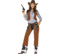 Costume da Cowgirl Sheriff per Donna L