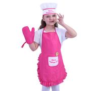 Costume da cuochina per bambini con stampa ceca
