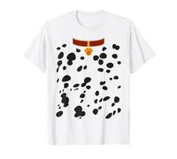 Costume da Dalmata per Cani, Stampa di Cuccioli di Dalmata per Halloween Maglietta