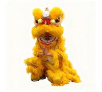 Costume da Danza Del Leone Per Esibizione di Danza Del Leone In Occasione Del, Costumi Promozionali Per Le Feste, Adatto Per Altezze Comprese Tra 150 E 175 Cm / 59-69 Pollici(Yellow,Style B)