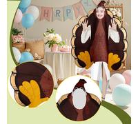 Costume da del Ringraziamento, pollo, cosplay, per feste in maschera, ,